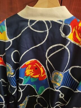 Vintage Designer Louis Féraud Bomber-style Jacket